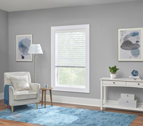 American Blinds: Legacy 2 1/2 Inch Light Filtering Fabric Blinds